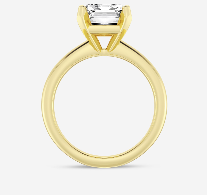 Emerald Cut Solitaire Engagement Ring 5.00ct Lab Grown